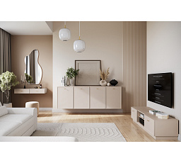 LORINI RTV 150 2SZ - kašmír / zlatý T-bar / sokl