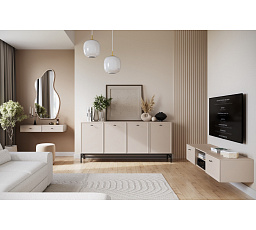 LORINI RTV 150 2SZ - kašmír / černý T-bar / závěsná