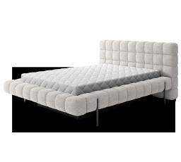 Postel Magentta + kovový rám / plynový zvedák / úložný box na lůžkoviny 140x200 Royal 01 1