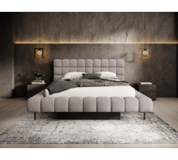 Postel Magentta + kovový rám / plynový zvedák / úložný box na lůžkoviny 180x200 Jaffray 03 1