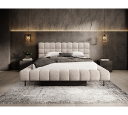 Postel Magentta + kovový rám / plynový zvedák / úložný box na lůžkoviny 180x200 Royal 18 1