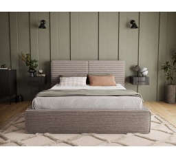 Pesillo Postel + dřevěný rám/ standardní zvedání/ úložný box 160x200 Modullo 20 1