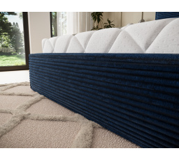 Pesillo Postel + dřevěný rám/ standardní zvedání/ úložný box na lůžkoviny 160x200 Modullo 40 1