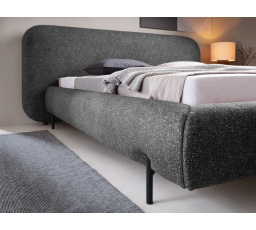 Postel Bed Pointt + kovový rám / plynový píst / úložný prostor na lůžkoviny 160x200 Breona 04 1