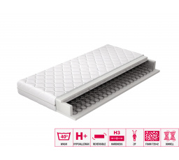 Matrace pružinová Orsola 90x200 Hypoalergenní potah Microfibre