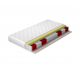 Taštičková matrace Palmo 200x200 Hypoalergenní potah Microfibre