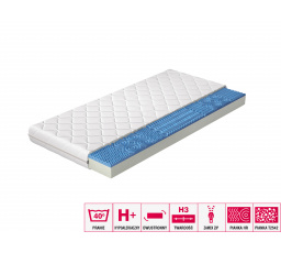 Matrace Pěnová Lauren 180x200 Hypoalergenní potah Microfibre