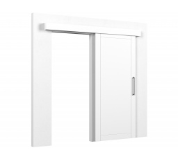 Charlise s tichým zavíráním bílé Dveře