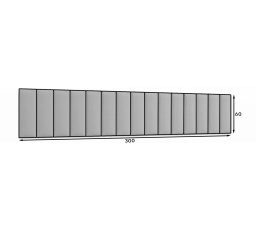 Quadratta 300x60 Monolit 63 300x3.5