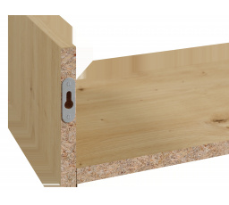 Vissta 60 Řemeslná dubová police Dąb Artisan 60x14 Není relevantní