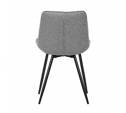 Jídelní židle, šedá, látka, CT-395 SIL2