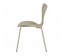 Jídelní židle, hnědá, plast, CT-X7034 CAP