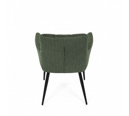 Jídelní židle, zelená, látka, DCH-P3146 GRN2