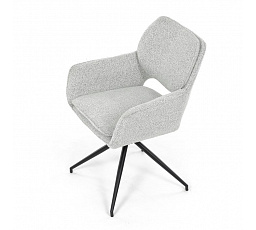 Jídelní židle, krémová, látka bouclé, DCH-T1156 CRM2