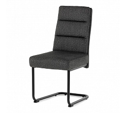 Jídelní židle, šedá, látka, DCL-P3107 GREY2