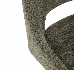 Jídelní židle, zelená, látka bouclé, DCL-W1174 GRN2