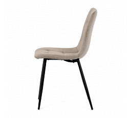 Jídelní židle, béžová, sametová látka, DCL-X7015 CAP2