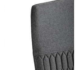 Jídelní židle, šedá, sametová látka, DCL-X7018 GREY2