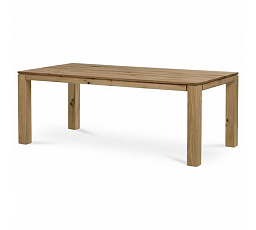 Jídelní stůl 200x100cm, masiv, dub, DS-F200 DUB