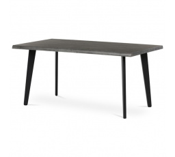 Jídelní stůl 160x90cm, mdf, šedý dub, HT-F4416 GREY