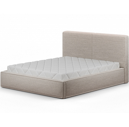 Pesillo postel + dřevěný rám/ standardní zvedání/ úložný box na lůžkoviny 140x200 Modullo 01 1