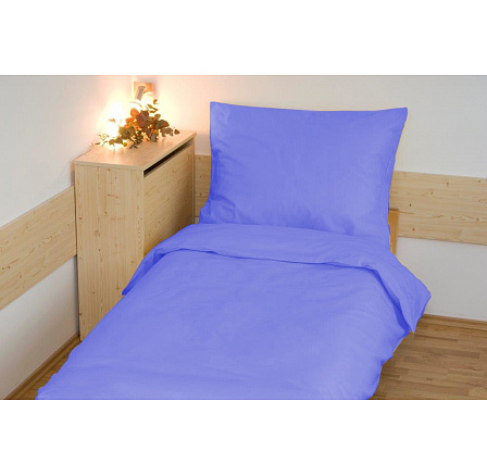 Prodloužené povlečení bavlna UNI 140x220, 70x90cm Modrá Prodloužené povlečení bavlna UNI 140x220, 70x90cm Modrá