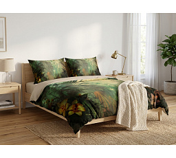 Moderní 3D povlečení 140x200, 70x90 Jungle