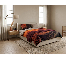 Moderní 3D povlečení 140x200, 70x90 Imagine brown