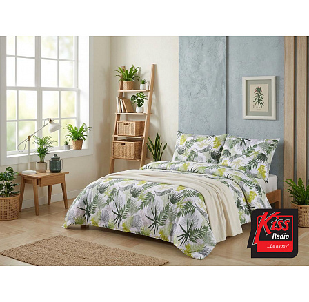 Povlečení krep 140x200, 70x90 cm Tropical hotelový uzávěr