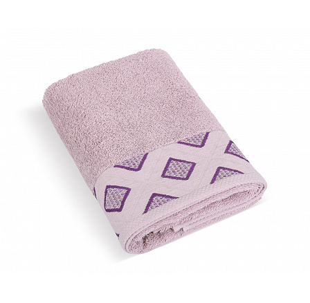 Froté ručník Diamant 50x100cm 500g fialový