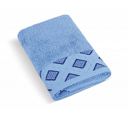 Froté osuška Diamant 70x140cm 500g modrá