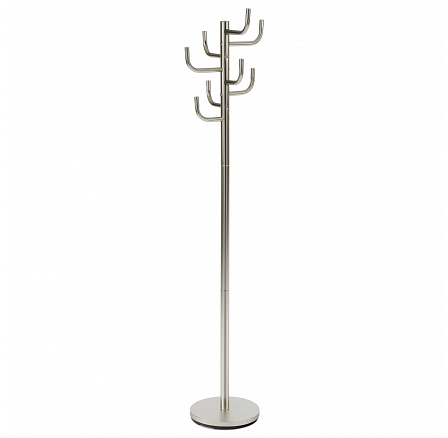 Stojanový věšák, kov, šedá, 80609-07 Stojanový věšák, kov, šedá, 80609-07