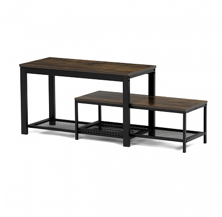 Botník, mdf, hnědá, ABO-W2124 OLW