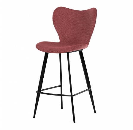 Barová židle, červená, látka,AUB-1068 RED2 Barová židle, červená, látka,AUB-1068 RED2