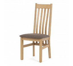 Jídelní židle, přírodní, masiv, C-2100 BR2