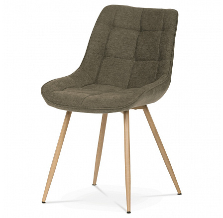 Jídelní židle, hnědá, látka, CT-394 BR2 Jídelní židle, hnědá, látka, CT-394 BR2