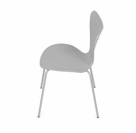 Jídelní židle, šedá, plast, CT-X7034 GREY