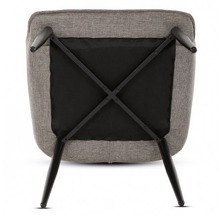 Jídelní židle, béžová, látka, DCH-J2139 LAN2