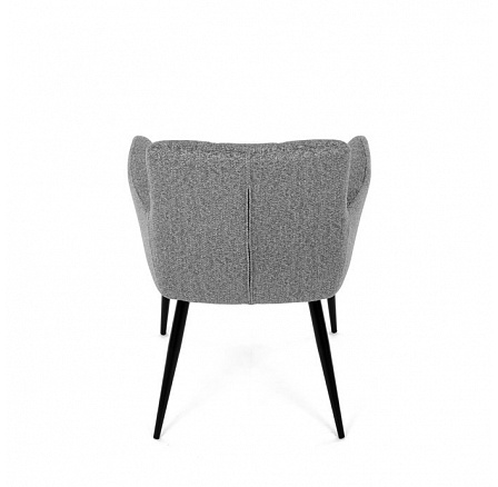 Jídelní židle, šedá, látka, DCH-P3146 SIL2