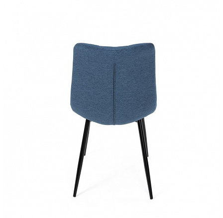 Jídelní židle, modrá, látka, DCL-193 BLUE2