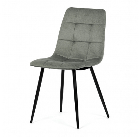 Jídelní židle, zelená, sametová látka, DCL-X7015 GRN2