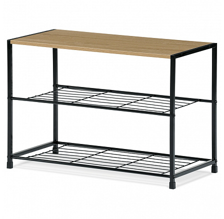 Botník, mdf, hnědá, GD-413 OAK