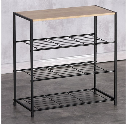 Botník, mdf, hnědá, GD-414 OAK