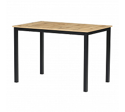 Jídelní stůl 110x70x75cm, mdf, divoký dub, GDT-202 OAK