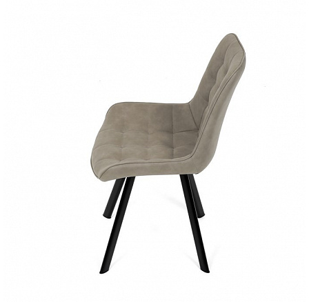 Jídelní židle, béžová, látka vintage, HC-V3066 LAN3