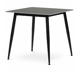 Jídelní stůl 80x80cm, keramika, mramor, HT-398M GREY