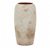Váza keramická - výška 70 cm, světle béžová