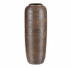 Váza keramická - vysoká 50 cm, hnědá