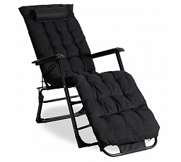 Zahradní křeslo EDISON Černé