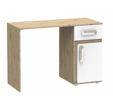 Psací stůl APETITO 09, Dub/Bílá